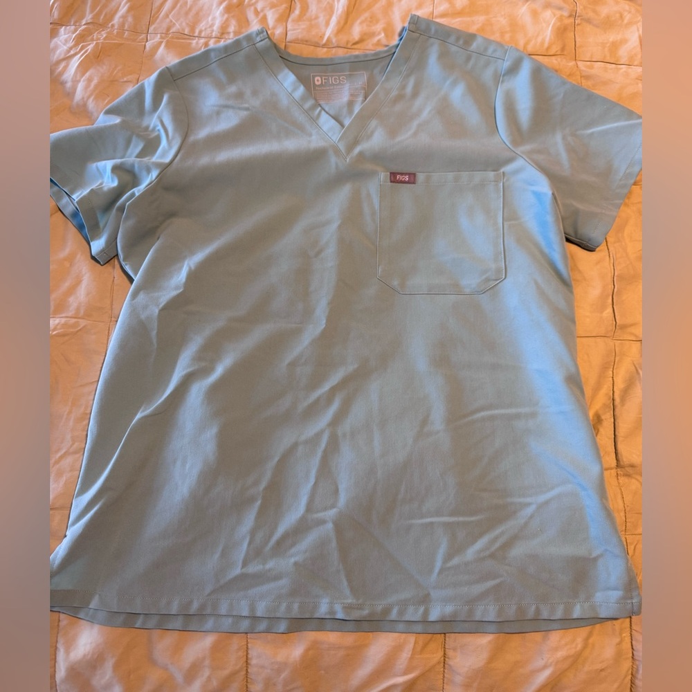 Women's "Seaglass" Catarina scrub top